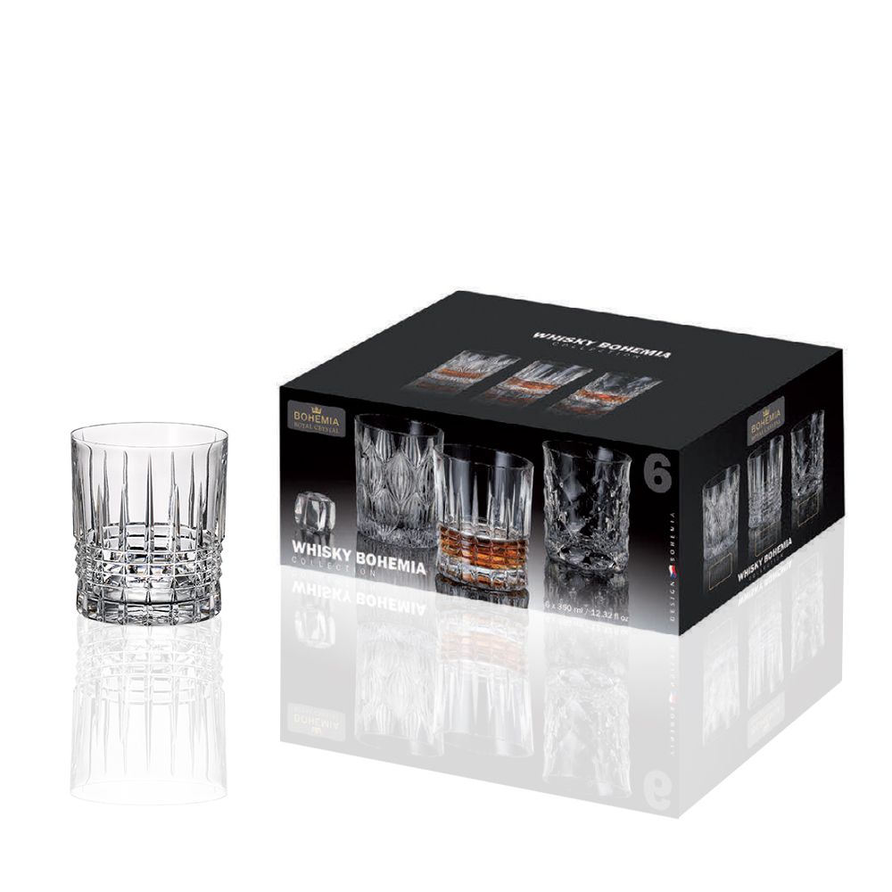 Bộ 6 ly whisky Pinna 300ml OF
